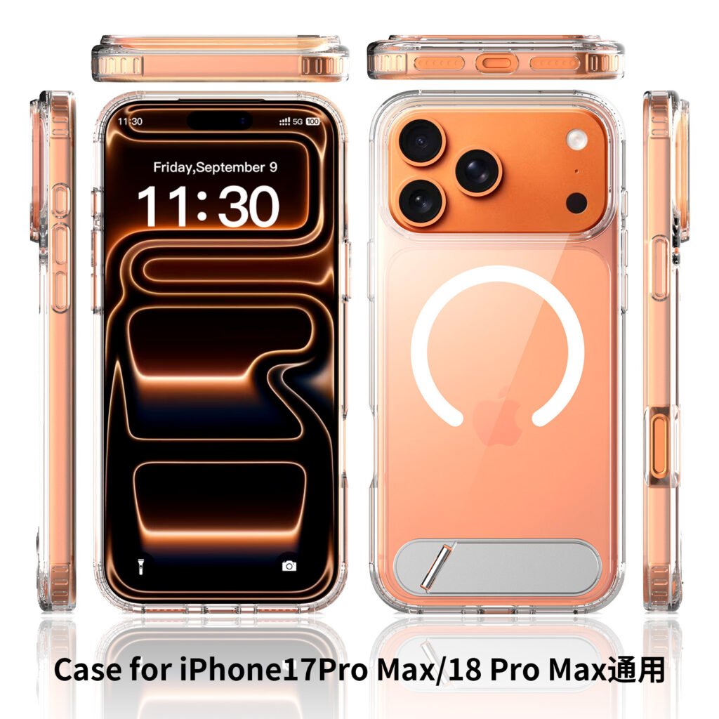 iPhone 17 Pro Max transparent phone case4