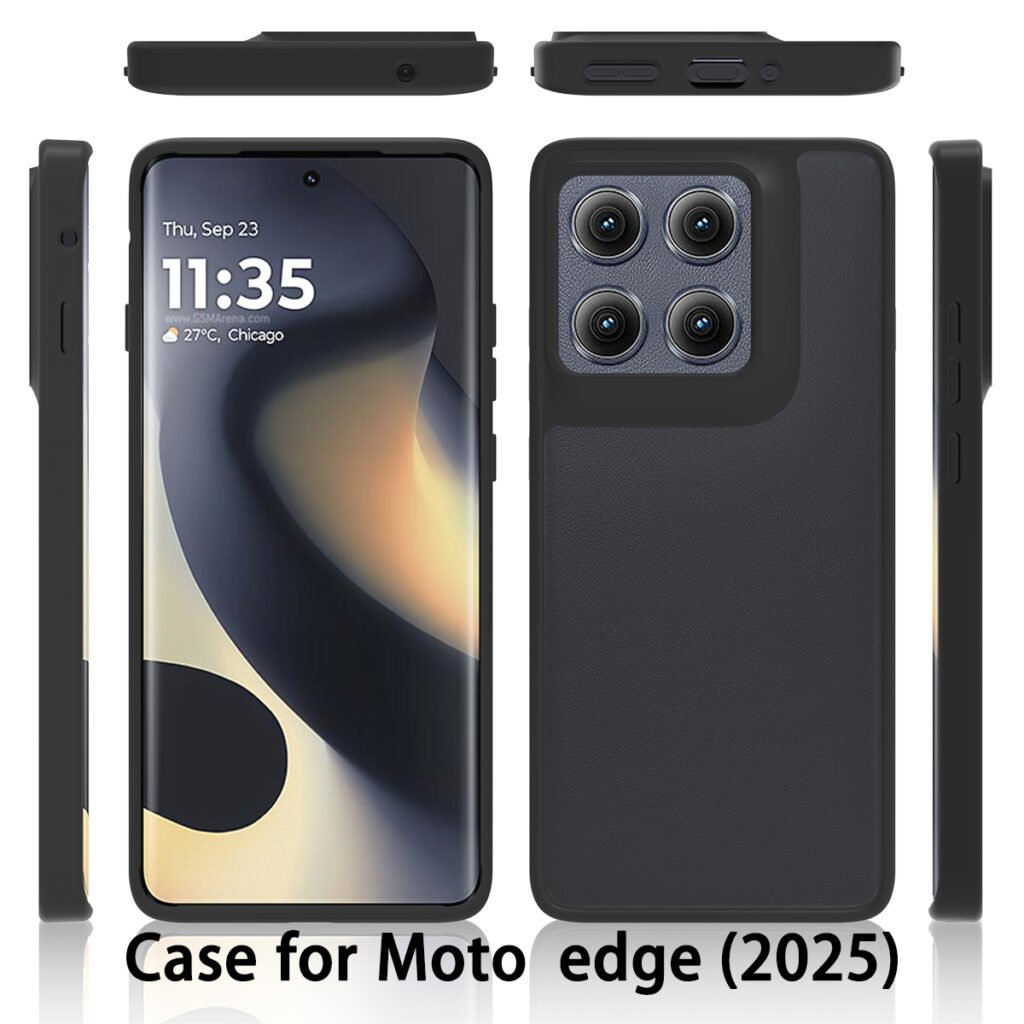 MOTO edge (2025) Skin Silver Shield Two-in-One