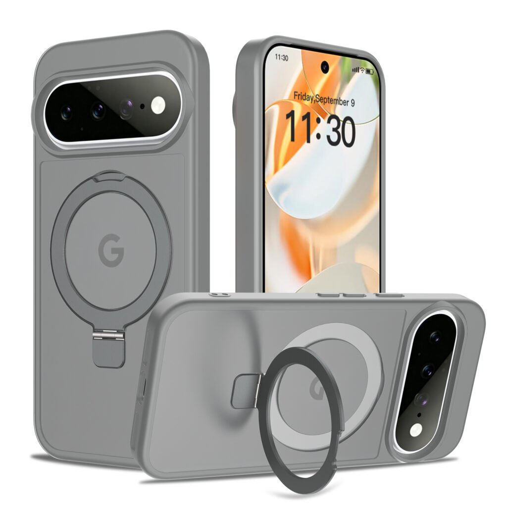 Google 9 (Universal 9pro - 10 - 10pro - 11 - 11pro) Silver Shield Finger-Sensitive Racket Stand