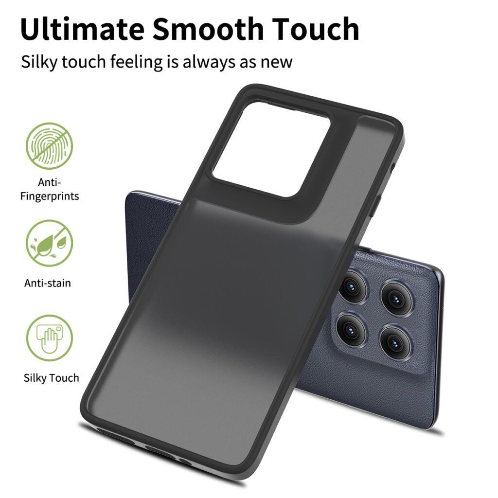 MOTO edge (2025) Skin Silver Shield Two-in-One