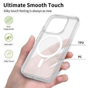 Xiaomi 17 5G Silver Shield Touch-Skin One-Sided (Magnetic Attachment) - Image 4