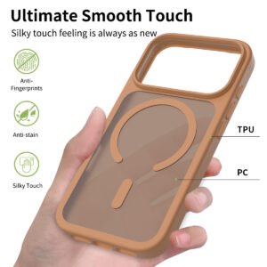 iPhone 17 Pro - Silver Shield Touch-Skin Fusion (Magnetic Attachment) - Image 21