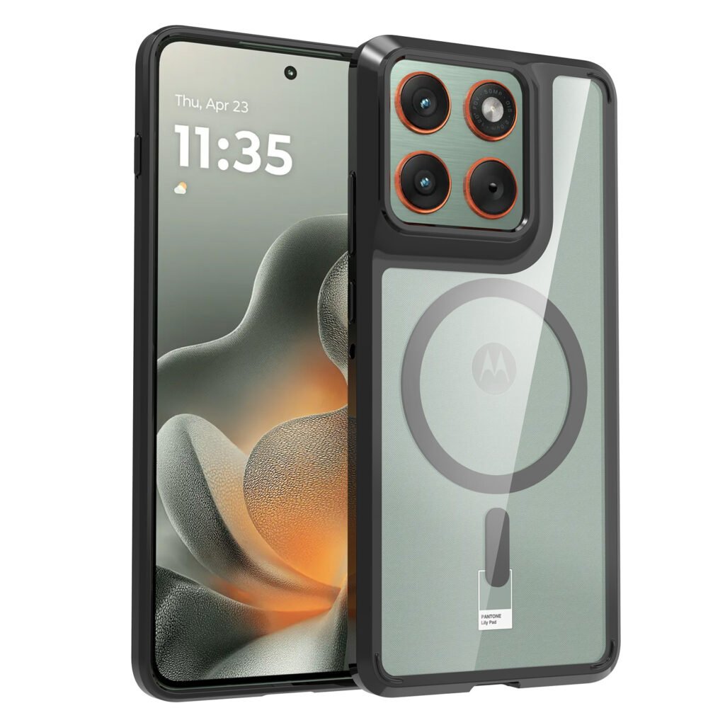 Motorola Edge 70 5G - Anti-Scratch Dual-Function (Magnetic Attachment) for Overseas Use