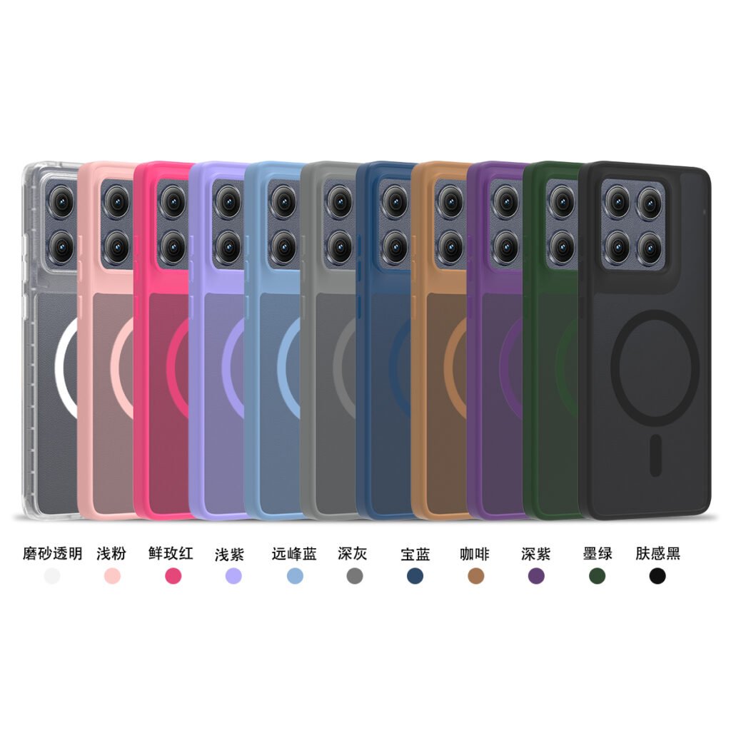 MOTO edge (2025) Skin Silver Shield Two-in-One (Magnetic Attachment)