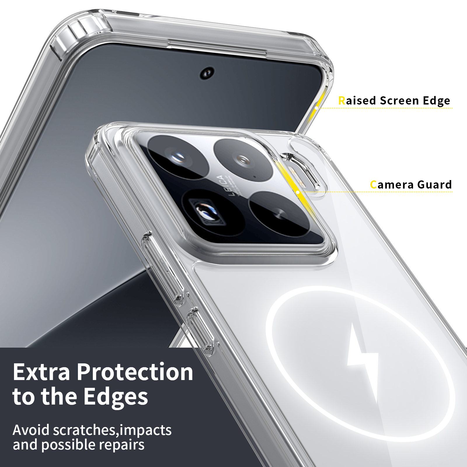 Xiaomi 15 Pro scratch-resistant (magnetic attachment) - Image 3