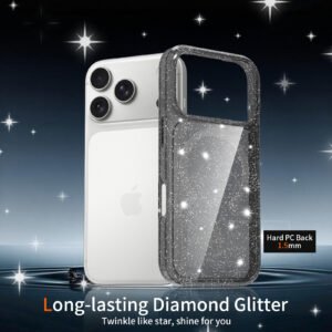 iPhone 17 Pro (applicable to 18 Pro) Anti-Scratch Two-in-One Flash Powder Magnetic Attachment Model - Image 4