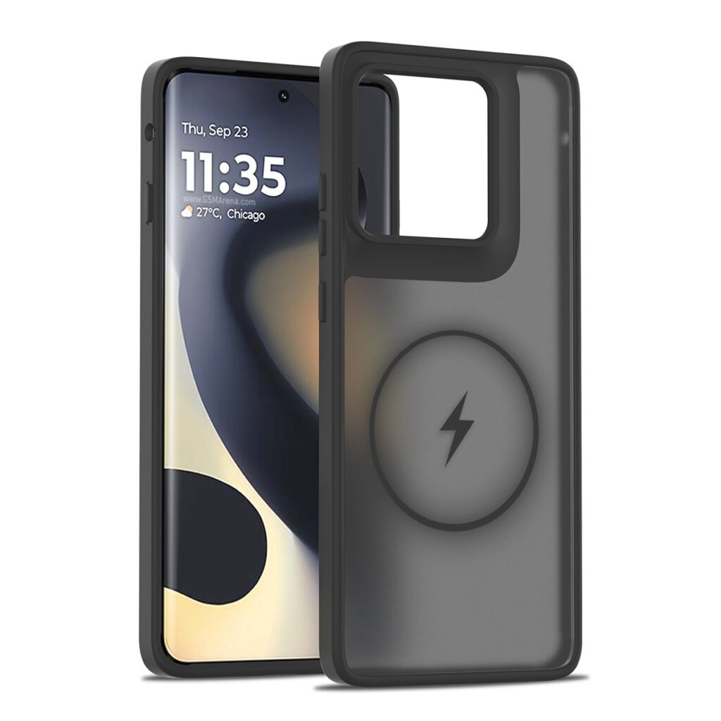MOTO edge (2025) Skin Silver Shield Two-in-One (Magnetic Attachment)