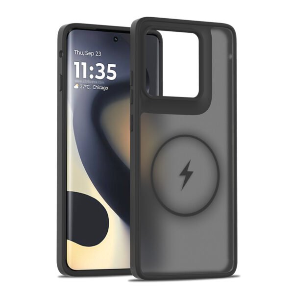 MOTO edge (2025) Skin Silver Shield Two-in-One (Magnetic Attachment)
