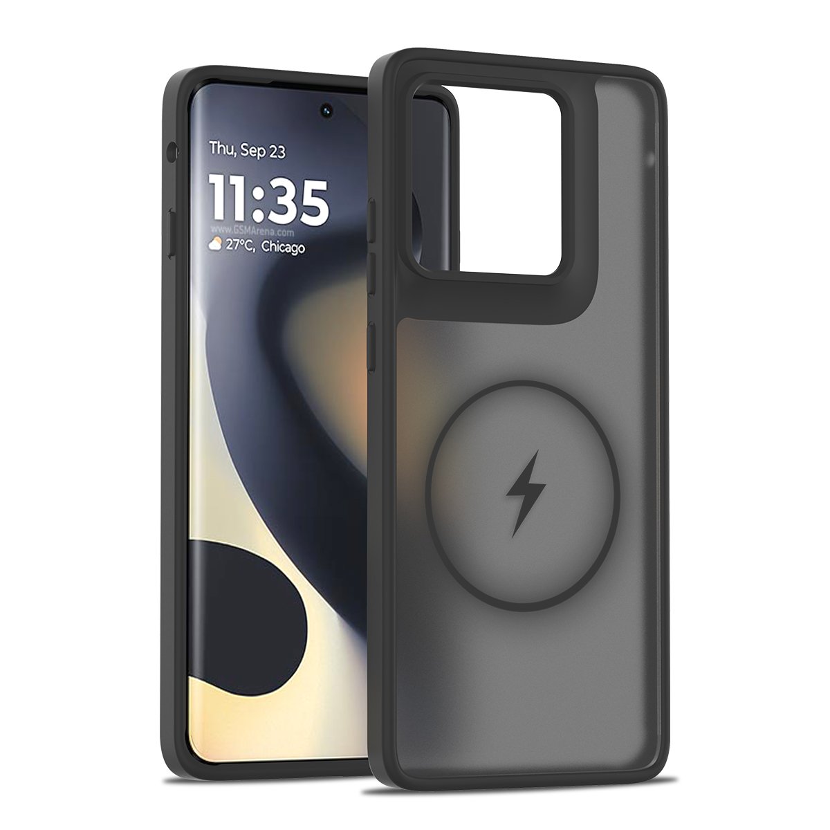 MOTO edge (2025) Skin Silver Shield Two-in-One (Magnetic Attachment) - Image 17