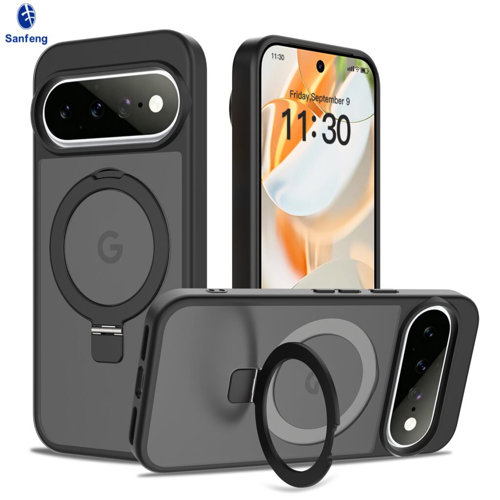 Google 9 (Universal 9pro - 10 - 10pro - 11 - 11pro) Silver Shield Finger-Sensitive Racket Stand