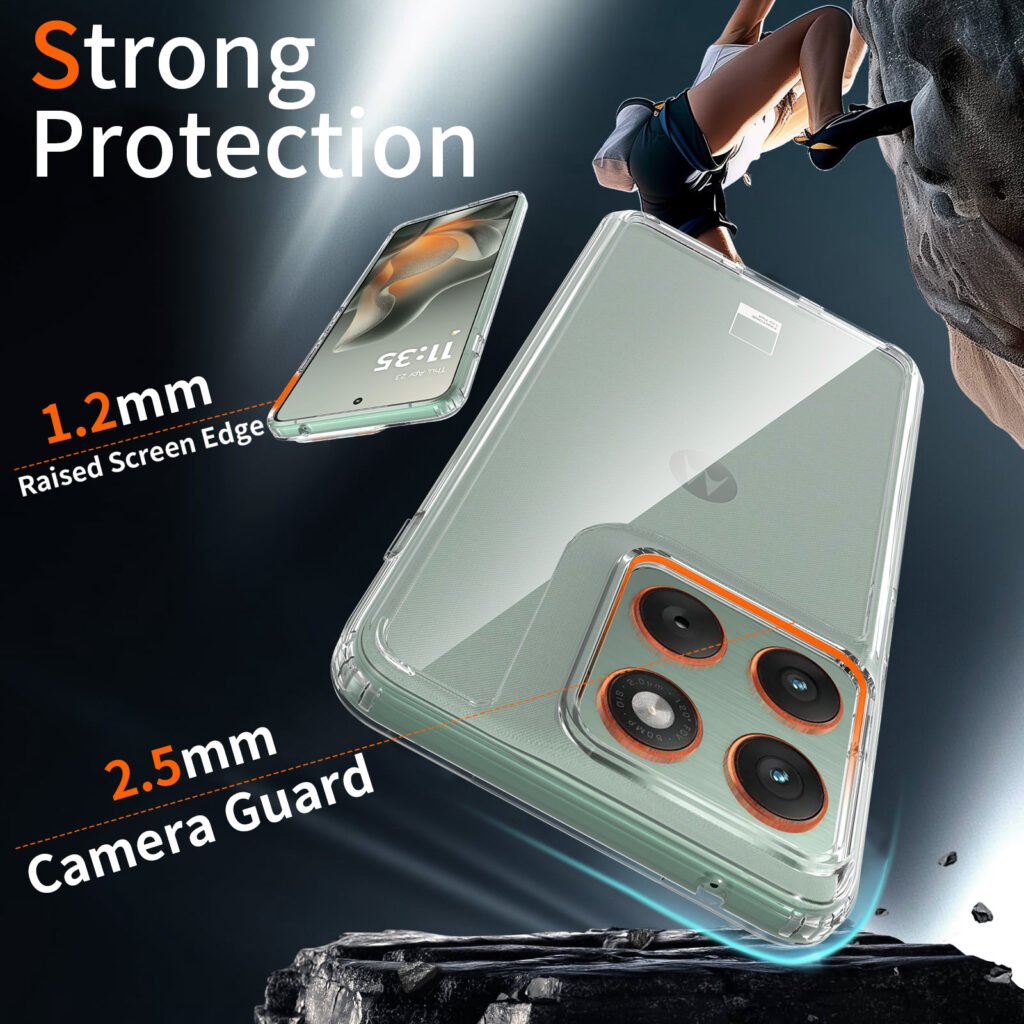Motorola Edge 70 5G - Anti-Scratch Dual Function for Overseas Use