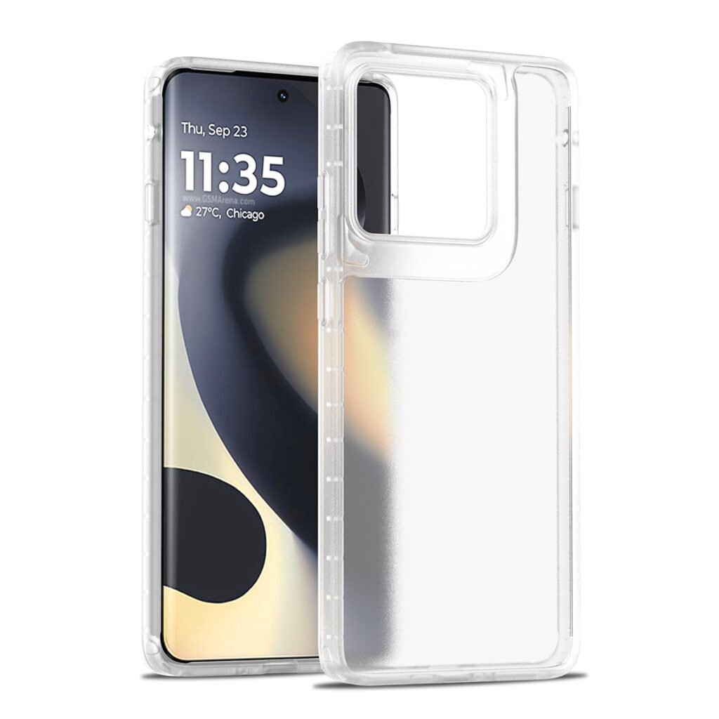 MOTO edge (2025) Skin Silver Shield Two-in-One