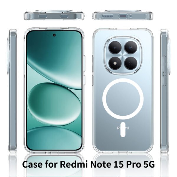 Redmi Note 15 Pro 5G (International and Domestic - Europe) Anti-Scratch Two-in-One (Magnetic Attachment)