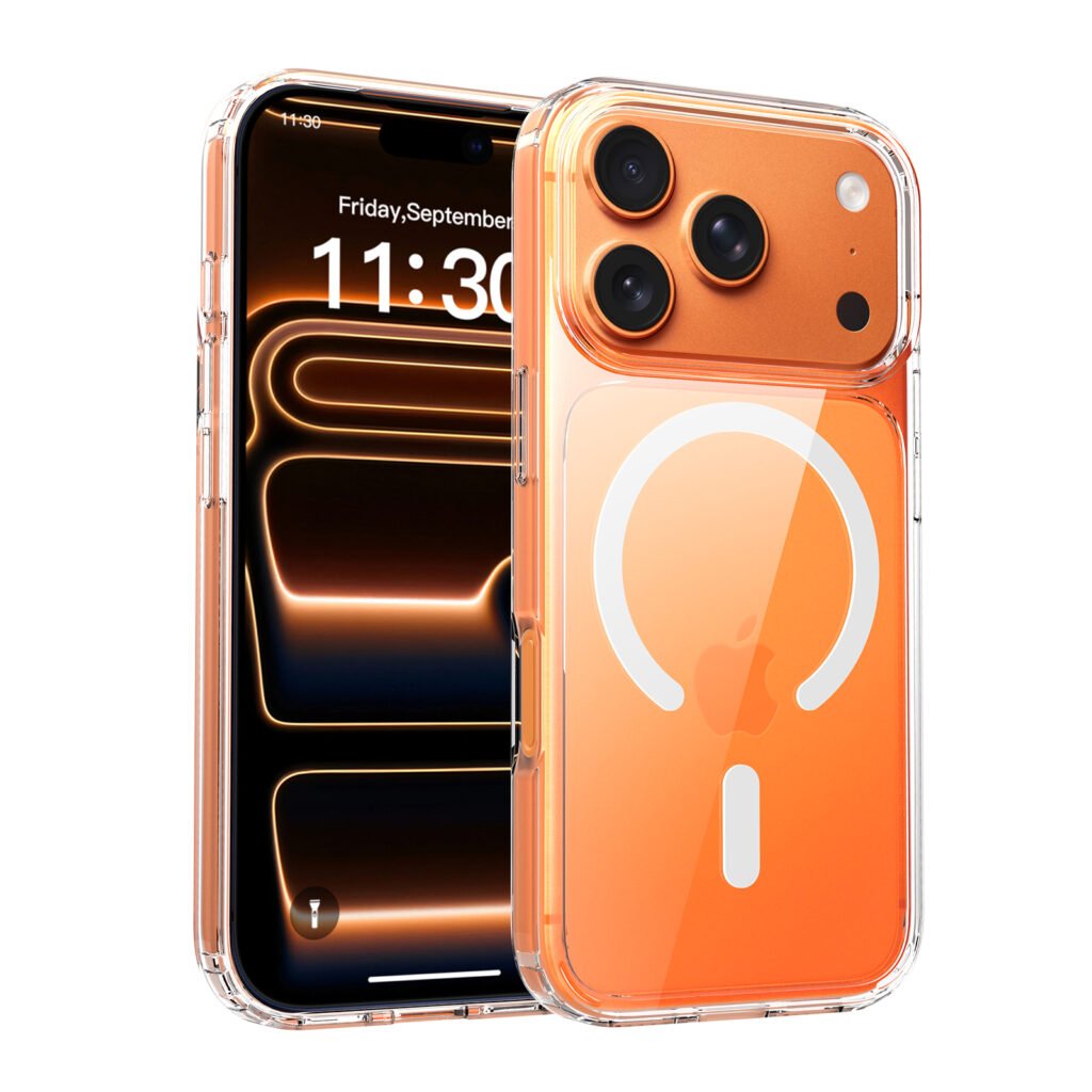iPhone 17 Pro (applicable to 18 Pro) scratch-resistant (magnetic attachment)