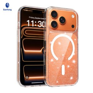 iPhone 17 Pro (applicable to 18 Pro) Anti-Scratch Two-in-One Flash Powder Magnetic Attachment Model - Image 5