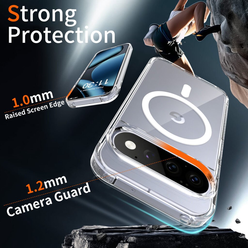 Google 9-9 Pro - 10-10 Pro - 11-11 Pro - 2.0 Anti-Fingerprint (Magnetic Attachment)