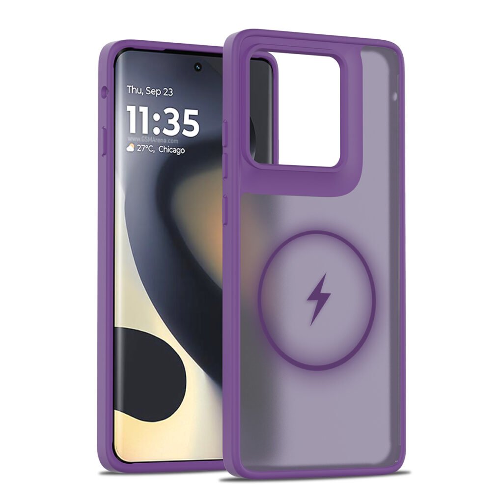 MOTO edge (2025) Skin Silver Shield Two-in-One (Magnetic Attachment)