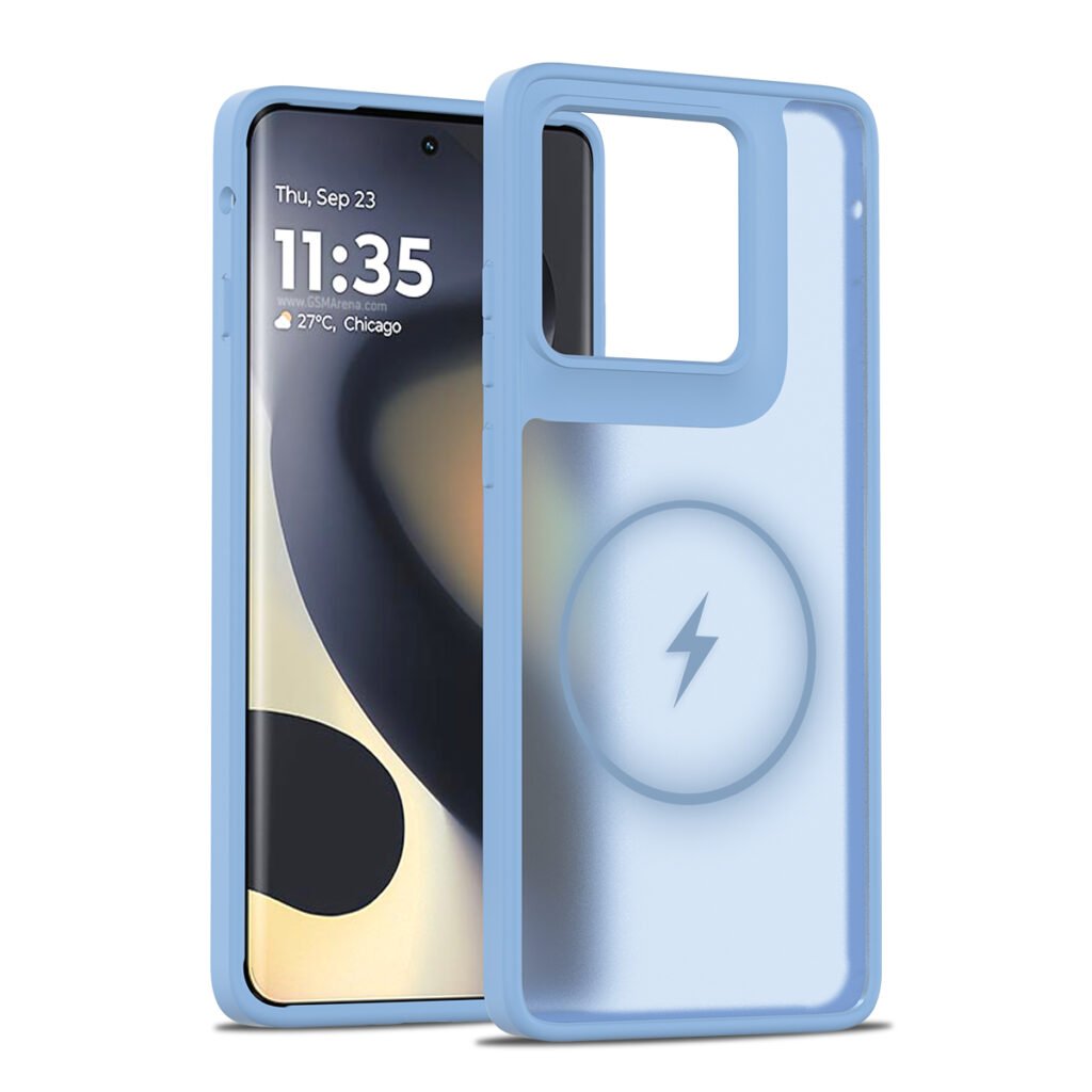 MOTO edge (2025) Skin Silver Shield Two-in-One (Magnetic Attachment)