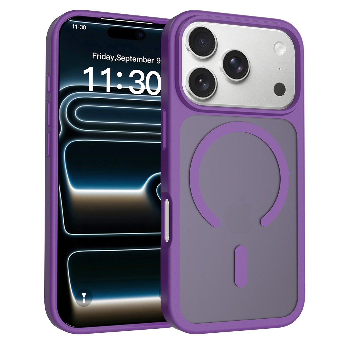 iPhone 17 Pro - Silver Shield Touch-Skin Fusion (Magnetic Attachment) - Image 6