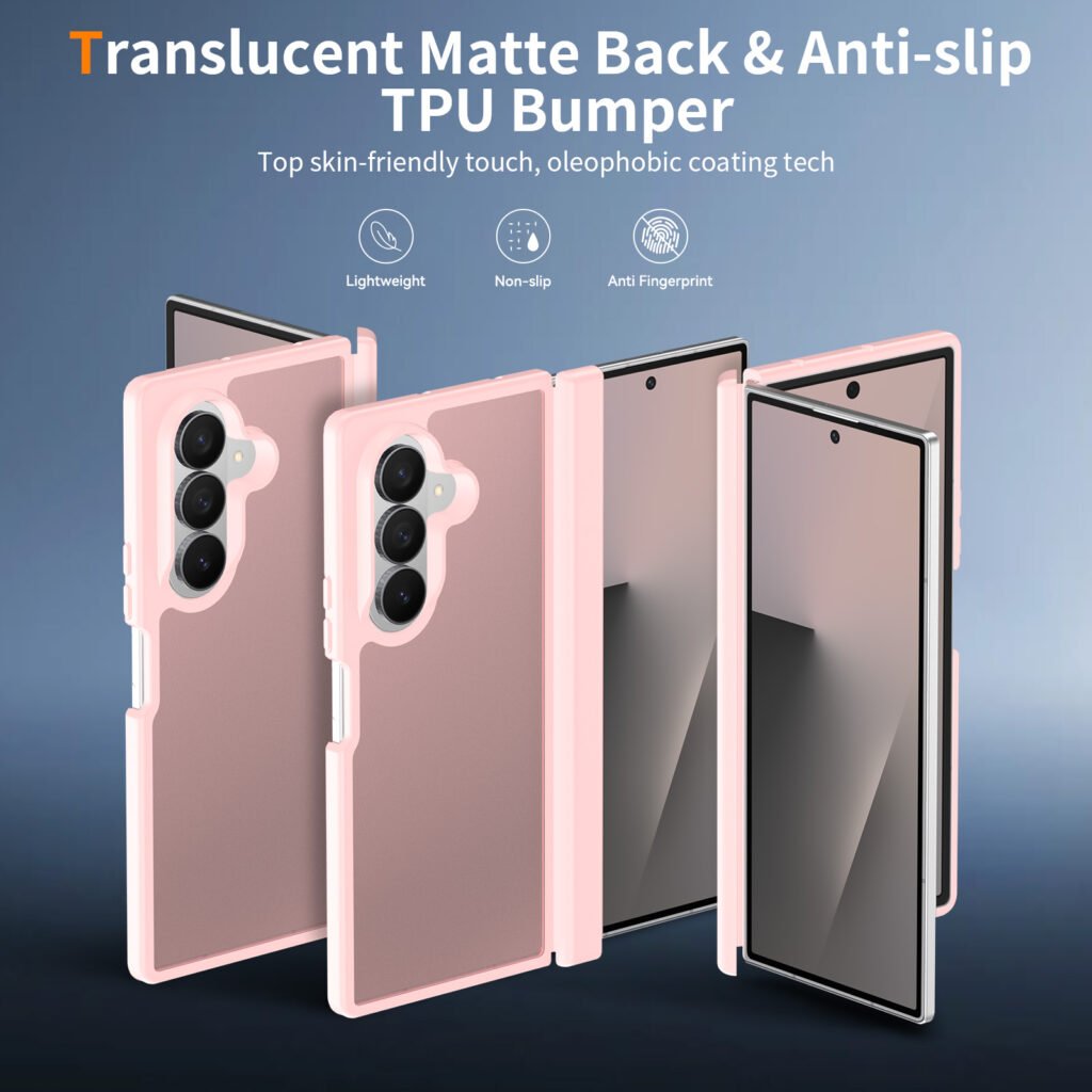 Samsung Z Fold 7 (Universal Z Fold 8) Left and Right Folding - Silver Armor Touchscreen Two-in-One (with Side Cover) Remove the Front Cover