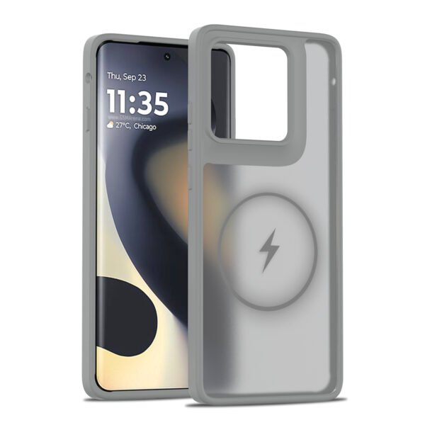 MOTO edge (2025) Skin Silver Shield Two-in-One (Magnetic Attachment)