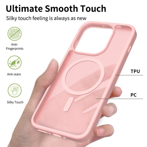 One plus 15 5G Silver Skin Touchscreen One-Sided Hybrid (Magnetic Attachment)
