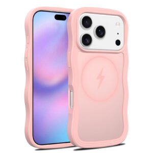 iPhone 17 Pro (18 Pro compatible) - Wave Pattern Skin-Sensing Dual Integration (Magnetic Attachment) - Image 7