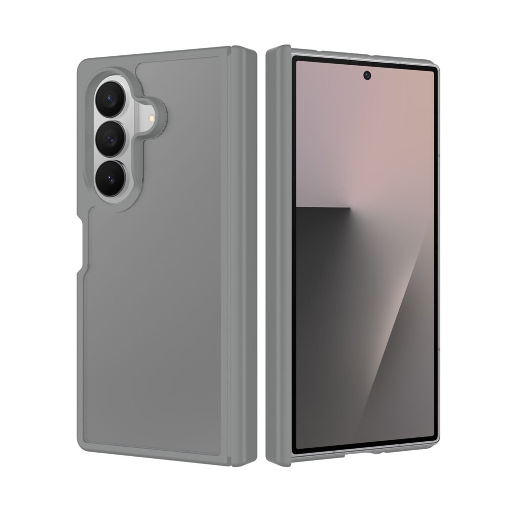 Samsung Z Fold 7 (Universal Z Fold 8) Left and Right Folding - Silver Armor Touchscreen Two-in-One (with Side Cover) Remove the Front Cover