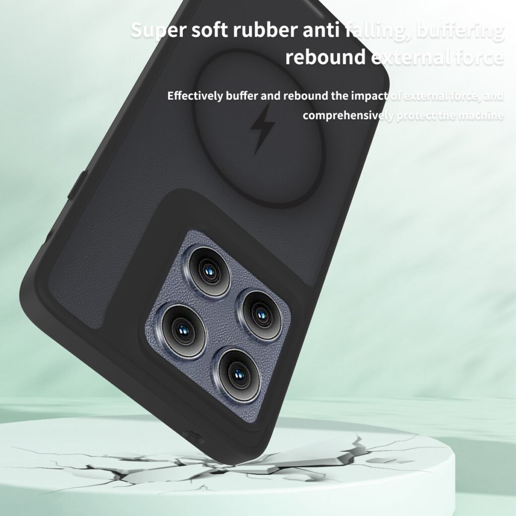 MOTO edge (2025) Skin Silver Shield Two-in-One (Magnetic Attachment)