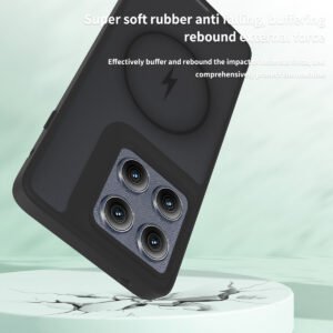 MOTO edge (2025) Skin Silver Shield Two-in-One (Magnetic Attachment) - Image 6