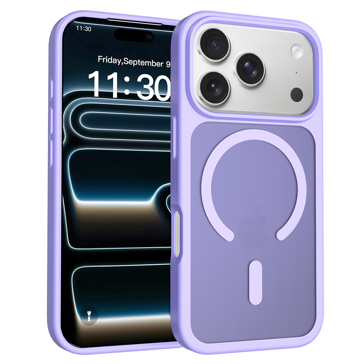 iPhone 17 Pro - Silver Shield Touch-Skin Fusion (Magnetic Attachment) - Image 5
