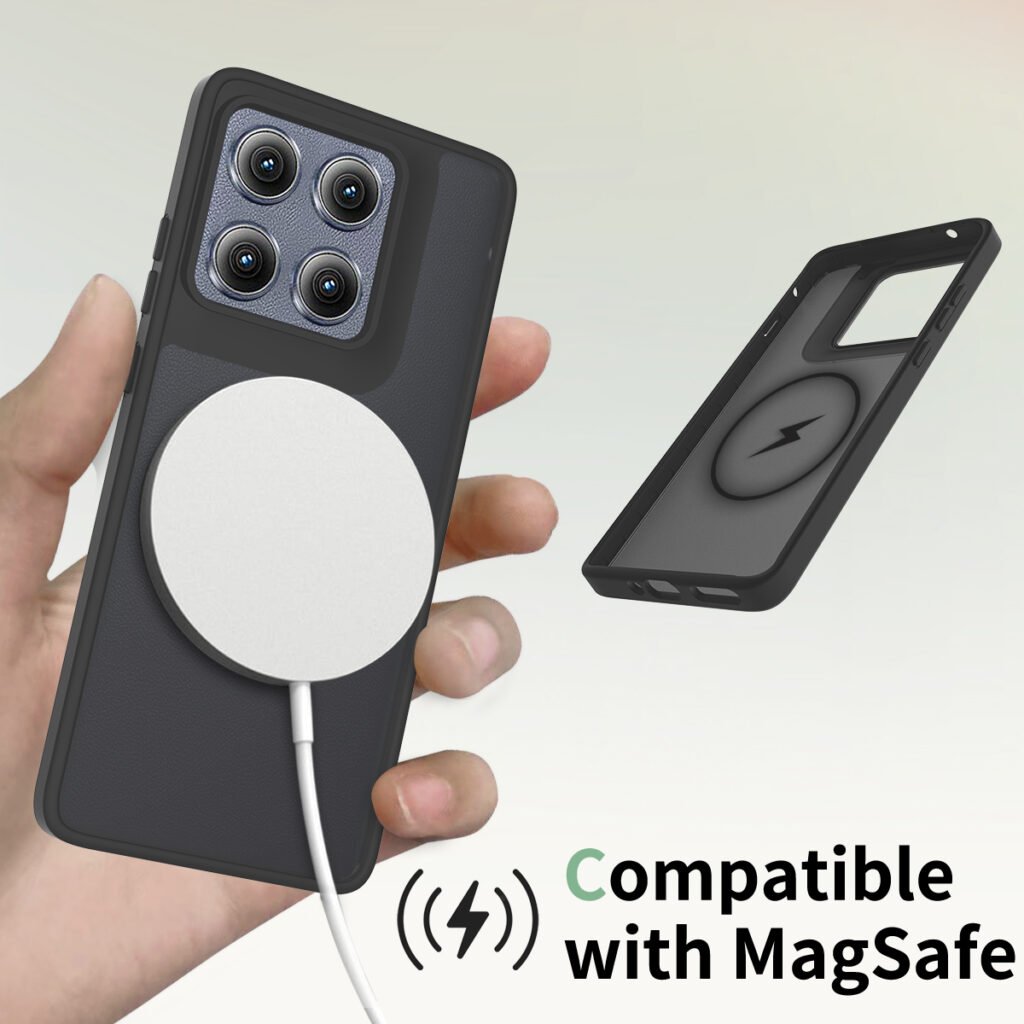 MOTO edge (2025) Skin Silver Shield Two-in-One (Magnetic Attachment)