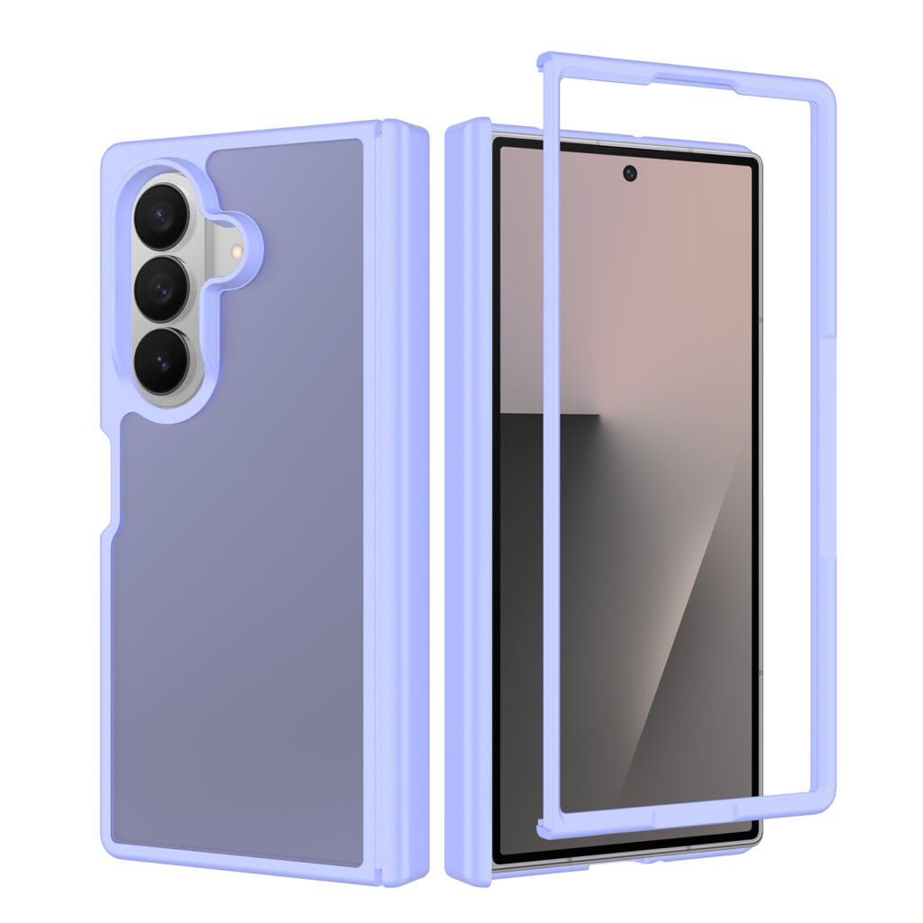 Samsung Z Fold 7 (Universal Z Fold 8) - Left and Right Folding - Silver Shield Touchscreen Two-in-One (with Side Cover)