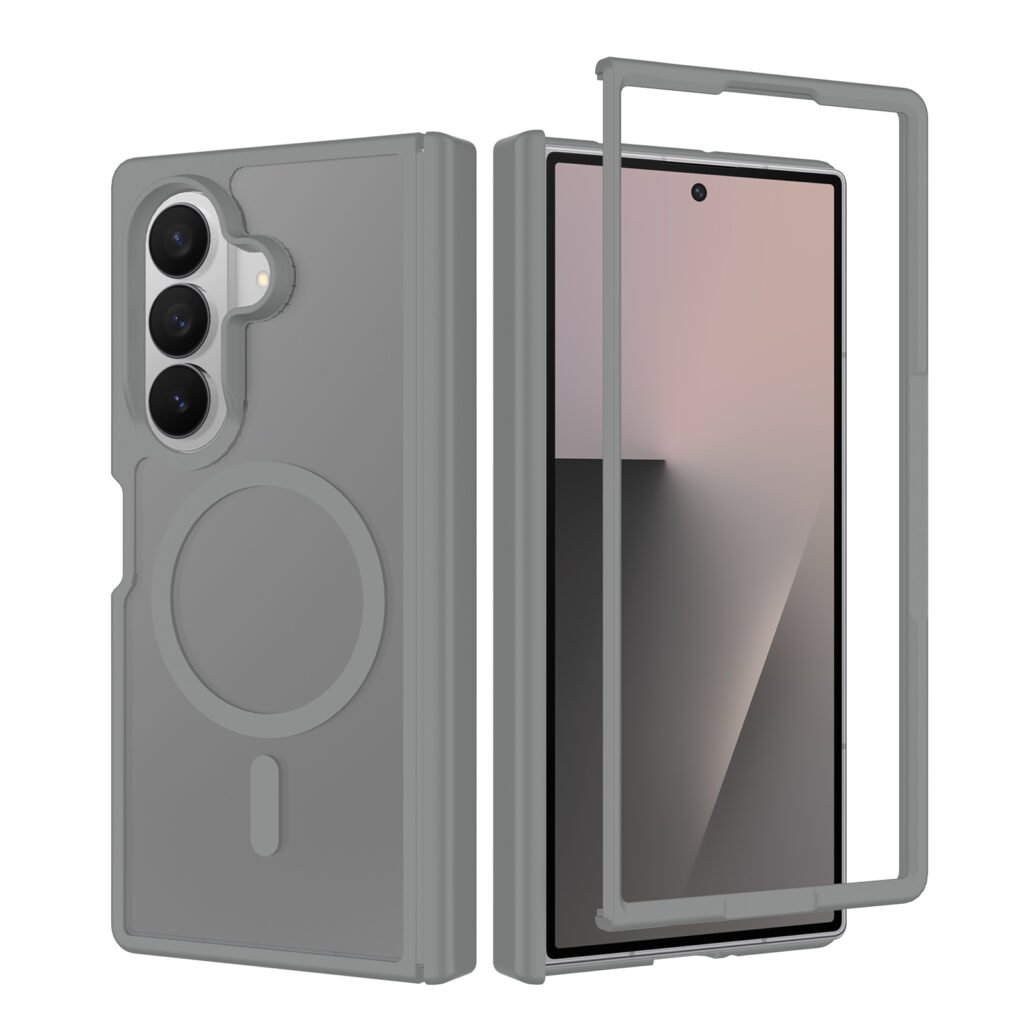 Star Z Fold 7 (Universal Zfold 8) Left-Right Folding - Silver Shield Touchscreen Two-in-One (with Side Cover + Magnetic Attachment)