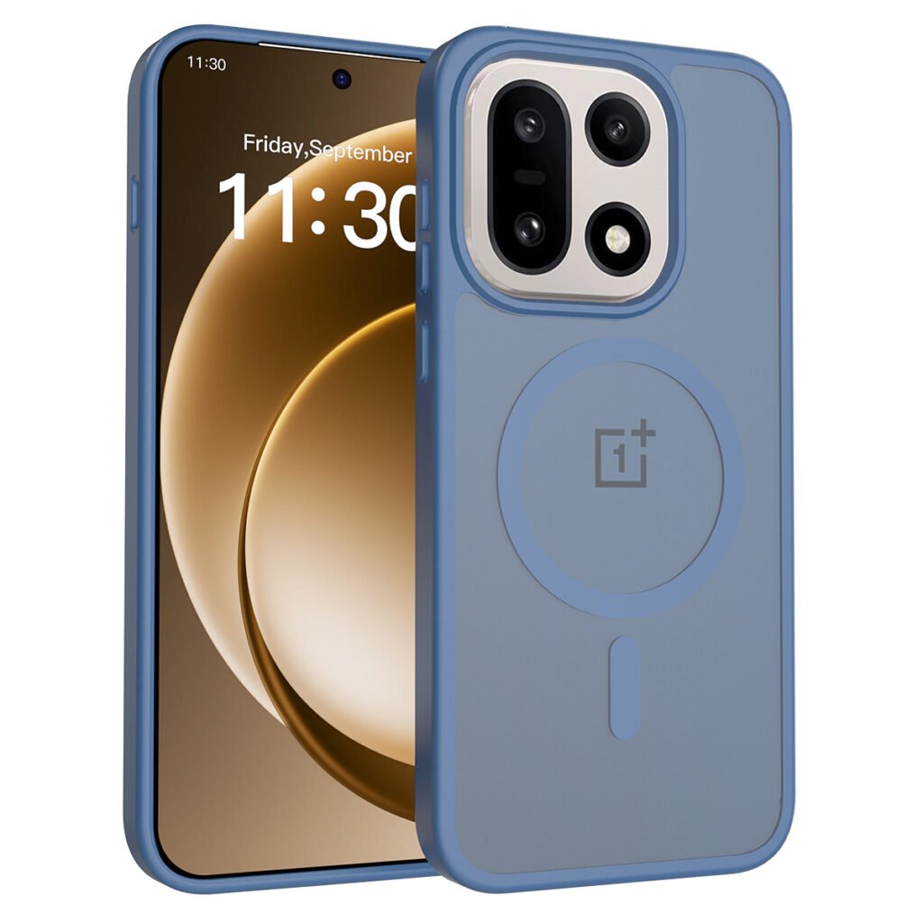 One plus 15 5G Silver Skin Touchscreen One-Sided Hybrid (Magnetic Attachment)