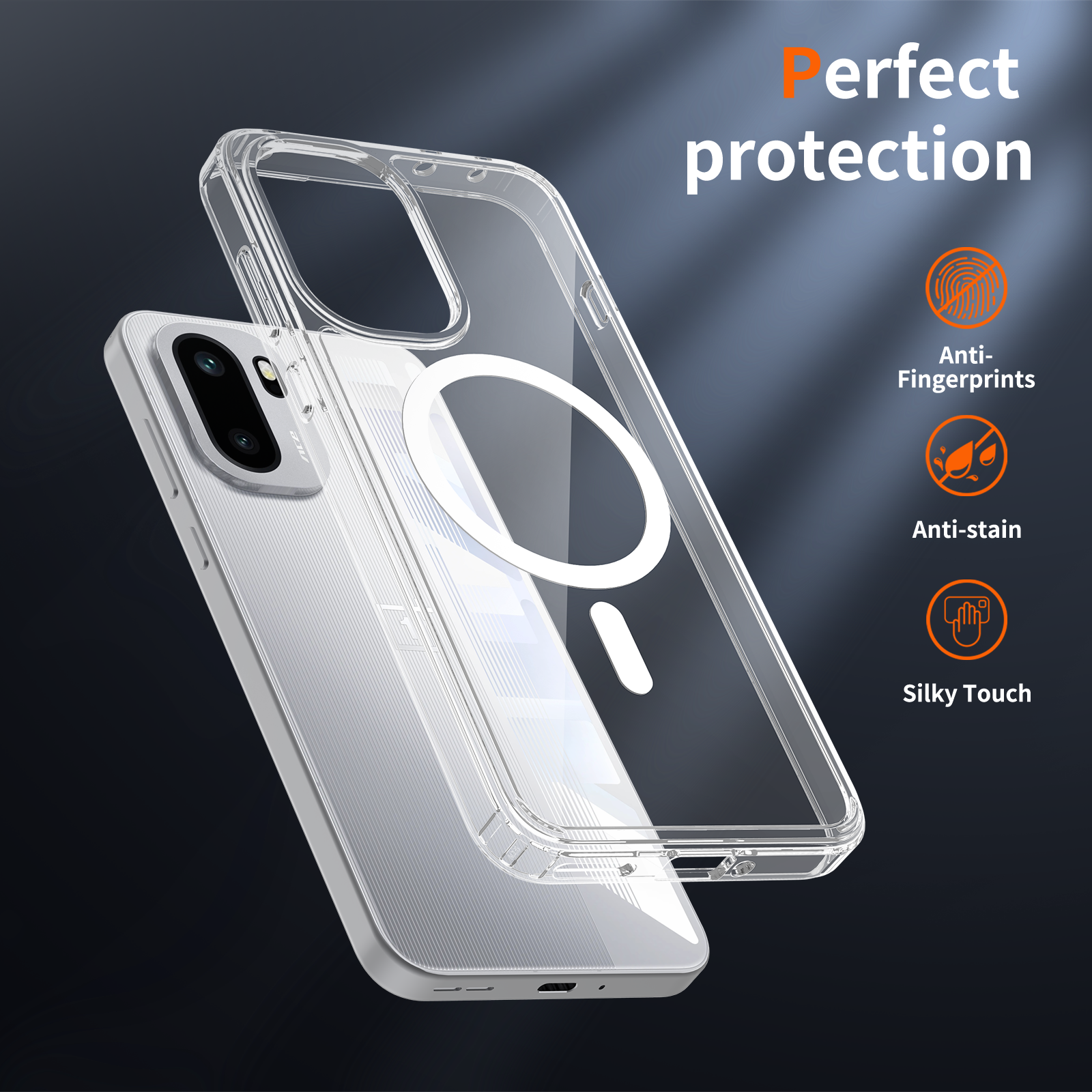 OnePlus Ace 6 5G (Universal 15R) Anti-Scratch Dual-Function (Magnetic Attachment) - Image 5