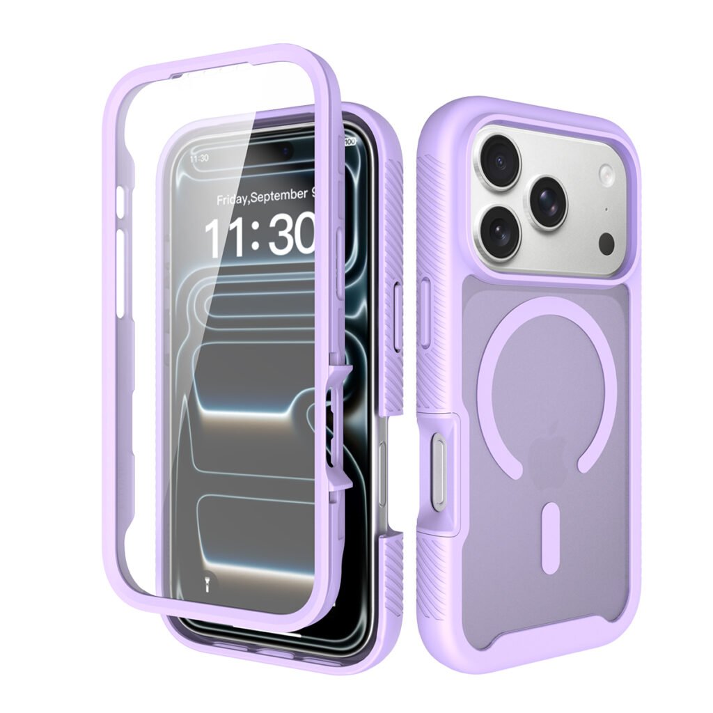 iPhone 17 Pro (18 Pro compatible) Skin-like Starry Sky All-Weather Case (Magnetic Attachment + Screen Protector)