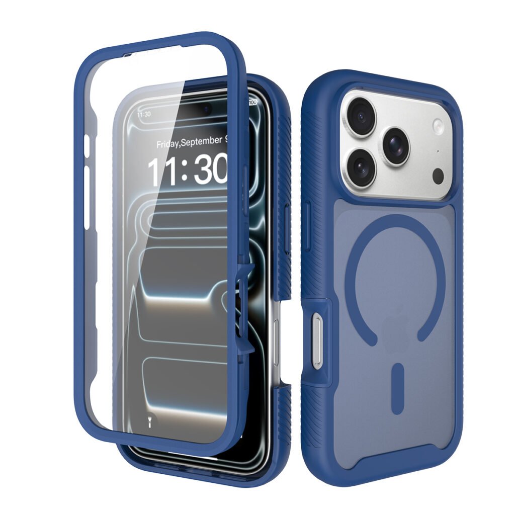 iPhone 17 Pro (18 Pro compatible) Skin-like Starry Sky All-Weather Case (Magnetic Attachment + Screen Protector)