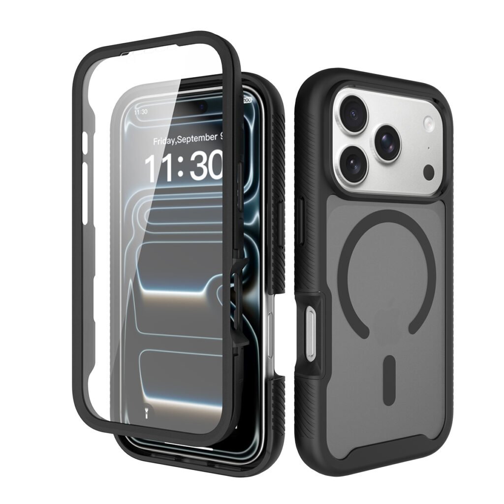 iPhone 17 Pro (18 Pro compatible) Skin-like Starry Sky All-Weather Case (Magnetic Attachment + Screen Protector)