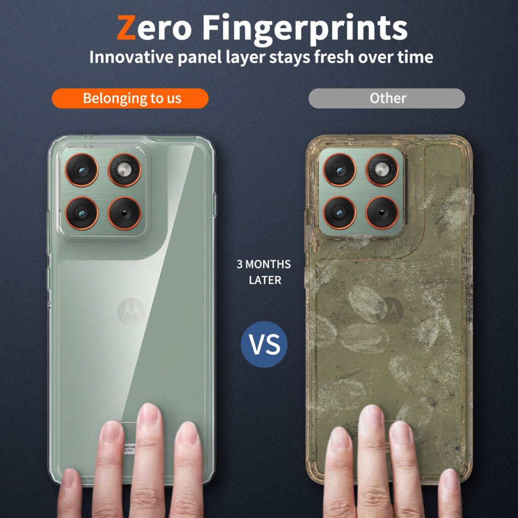 Motorola Edge 70 5G - Anti-Scratch Dual Function for Overseas Use