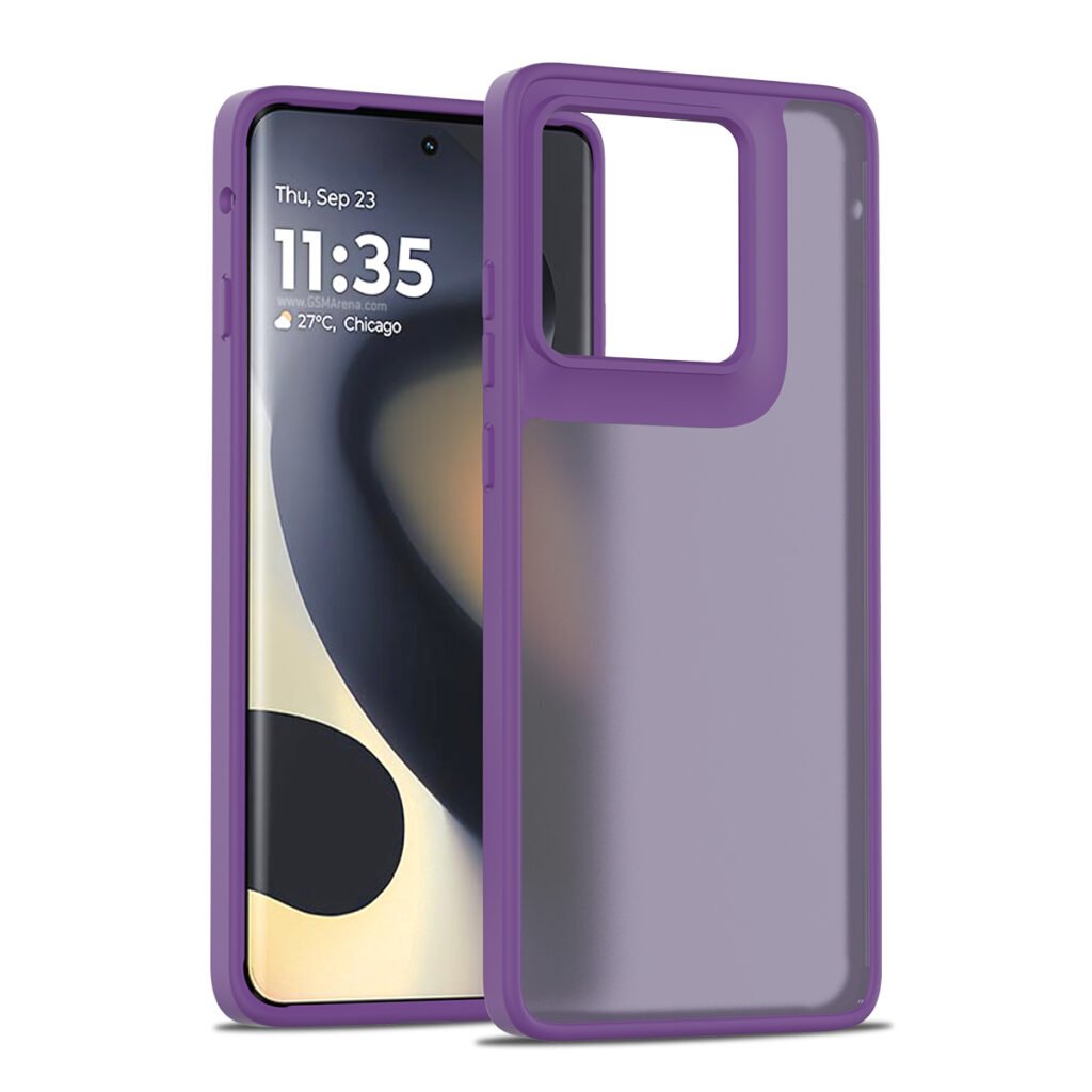 MOTO edge (2025) Skin Silver Shield Two-in-One