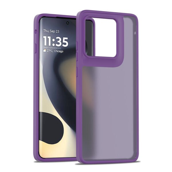 MOTO edge (2025) Skin Silver Shield Two-in-One