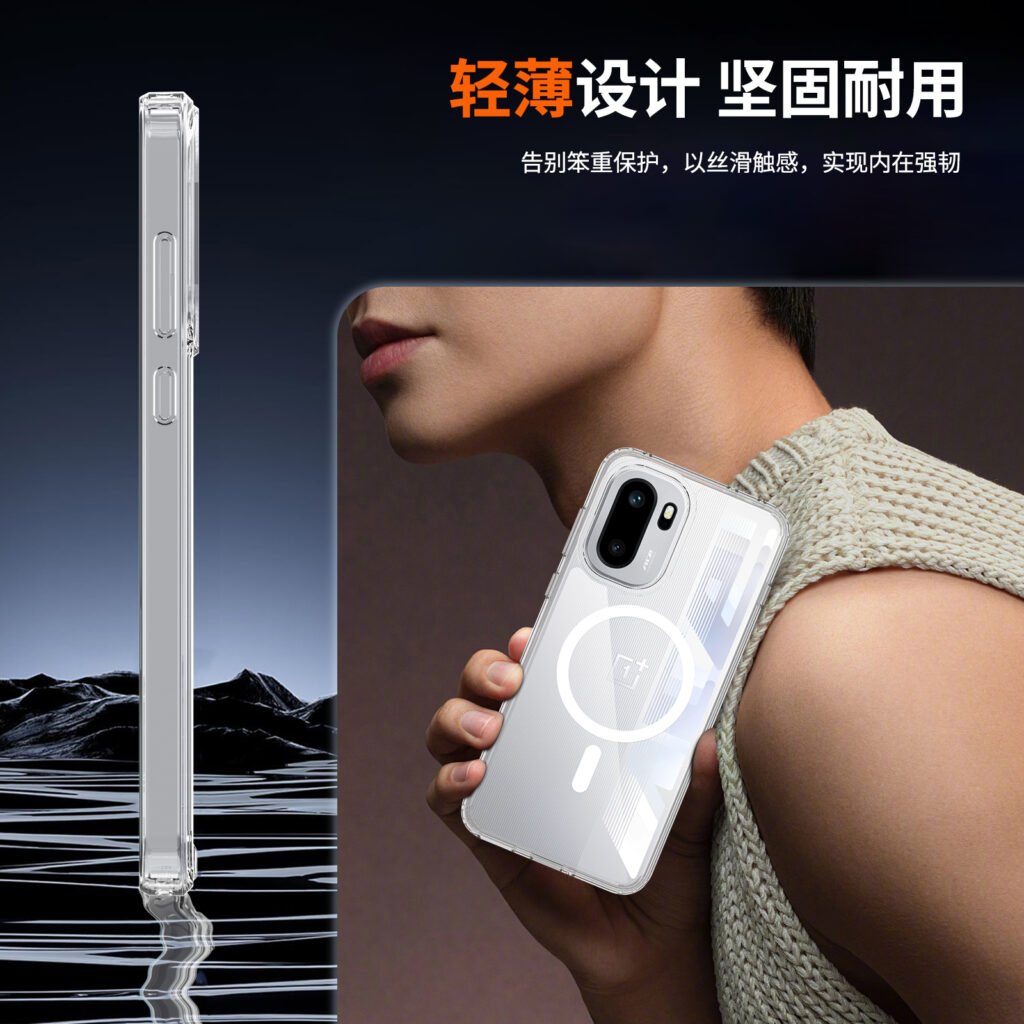 OnePlus Ace 6 5G (Universal 15R) Anti-Scratch Dual-Function (Magnetic Attachment)