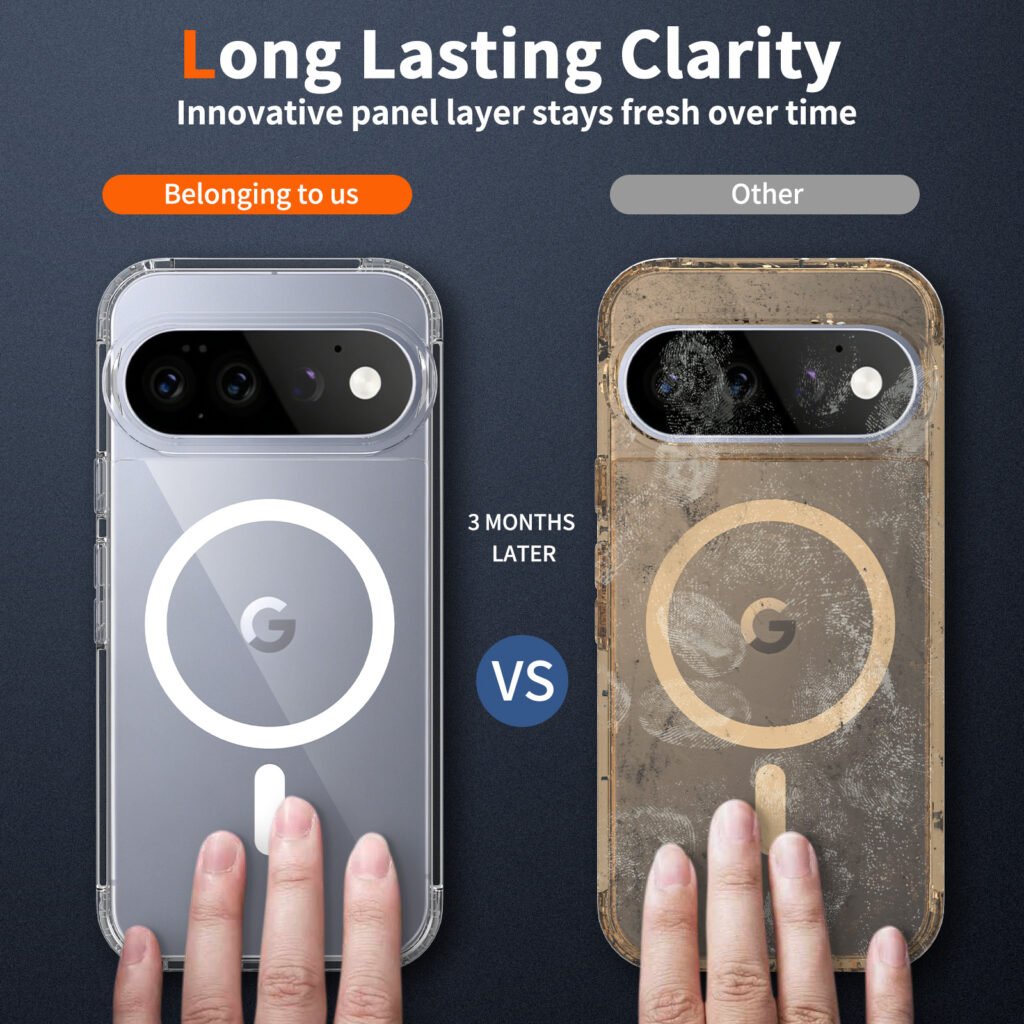 Google 9-9 Pro - 10-10 Pro - 11-11 Pro - 2.0 Anti-Fingerprint (Magnetic Attachment)