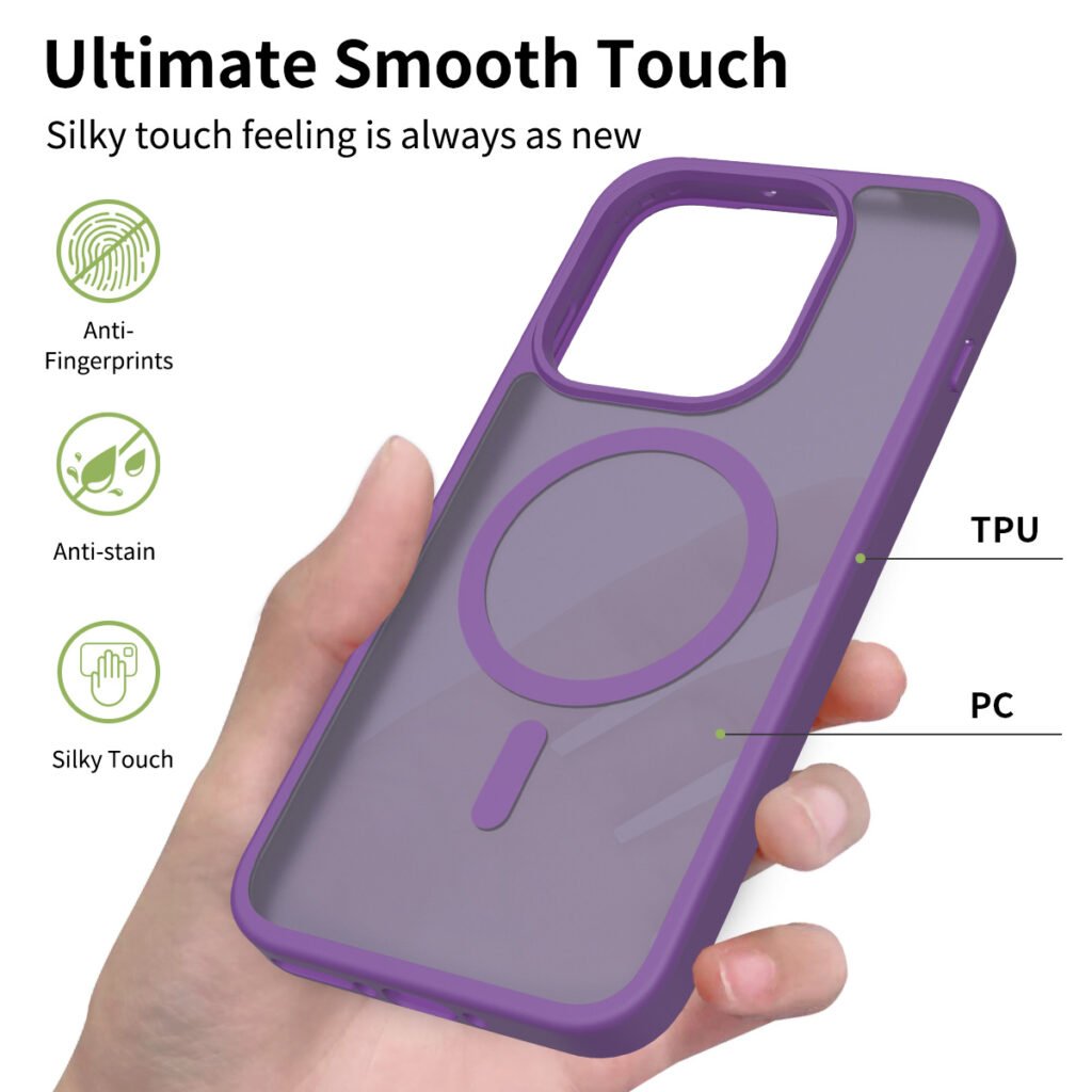 One plus 15 5G Silver Skin Touchscreen One-Sided Hybrid (Magnetic Attachment)