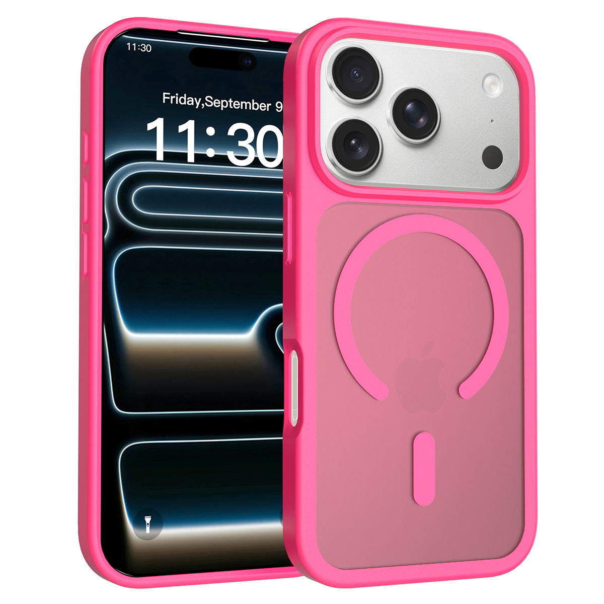 iPhone 17 Pro - Silver Shield Touch-Skin Fusion (Magnetic Attachment) - Image 10