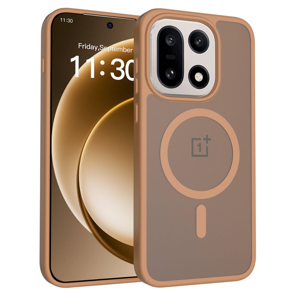 One plus 15 5G Silver Skin Touchscreen One-Sided Hybrid (Magnetic Attachment)