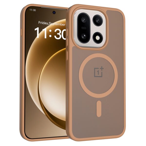 One plus 15 5G Silver Skin Touchscreen One-Sided Hybrid (Magnetic Attachment)