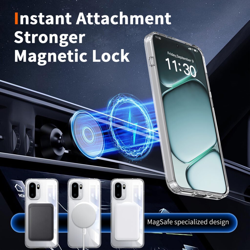OnePlus Ace 6 5G (Universal 15R) Anti-Scratch Dual-Function (Magnetic Attachment)