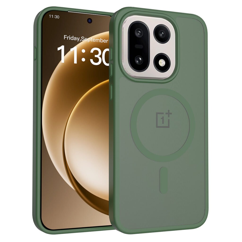 One plus 15 5G Silver Skin Touchscreen One-Sided Hybrid (Magnetic Attachment)